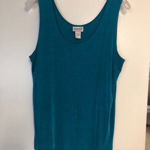 Chico’s blue tank top